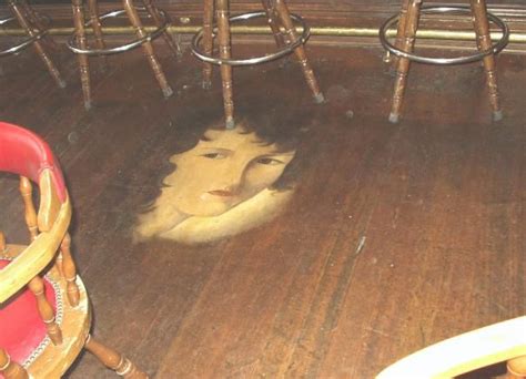 The Face on the Bar-Room Floor -  A Mysterious Crime and an Elusive Artist?!